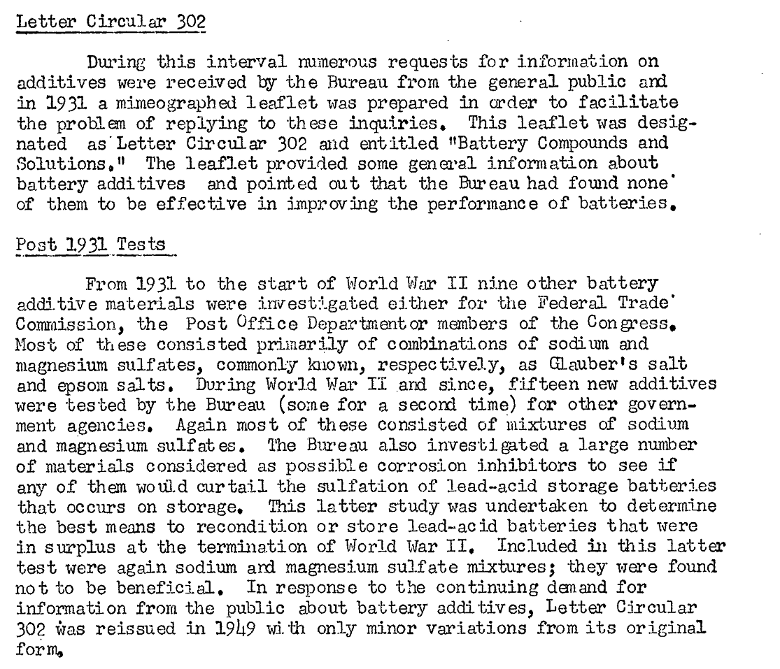 Excerpt of Dr. Astin's Statement 