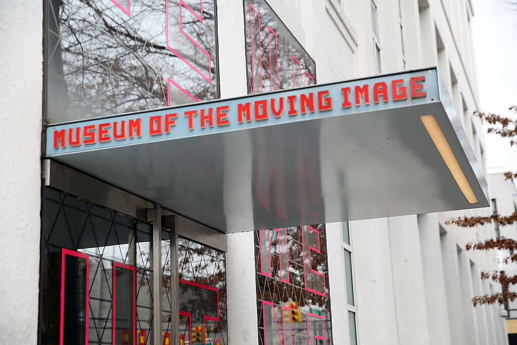 Exterior of the Museum of the Moving Image in Queens, NY