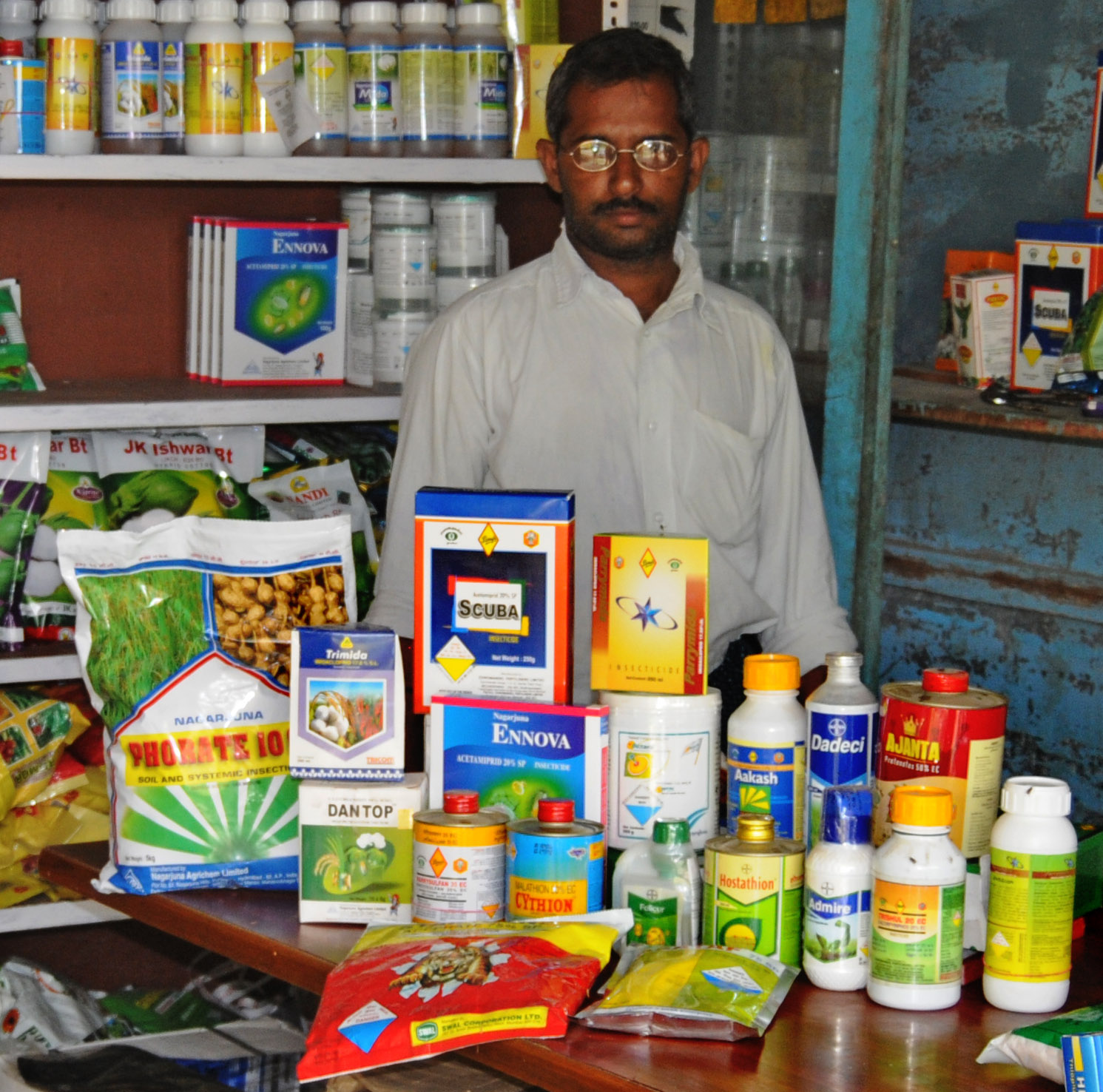 Agricultural Inputs Shop, Andhra Pradesh.