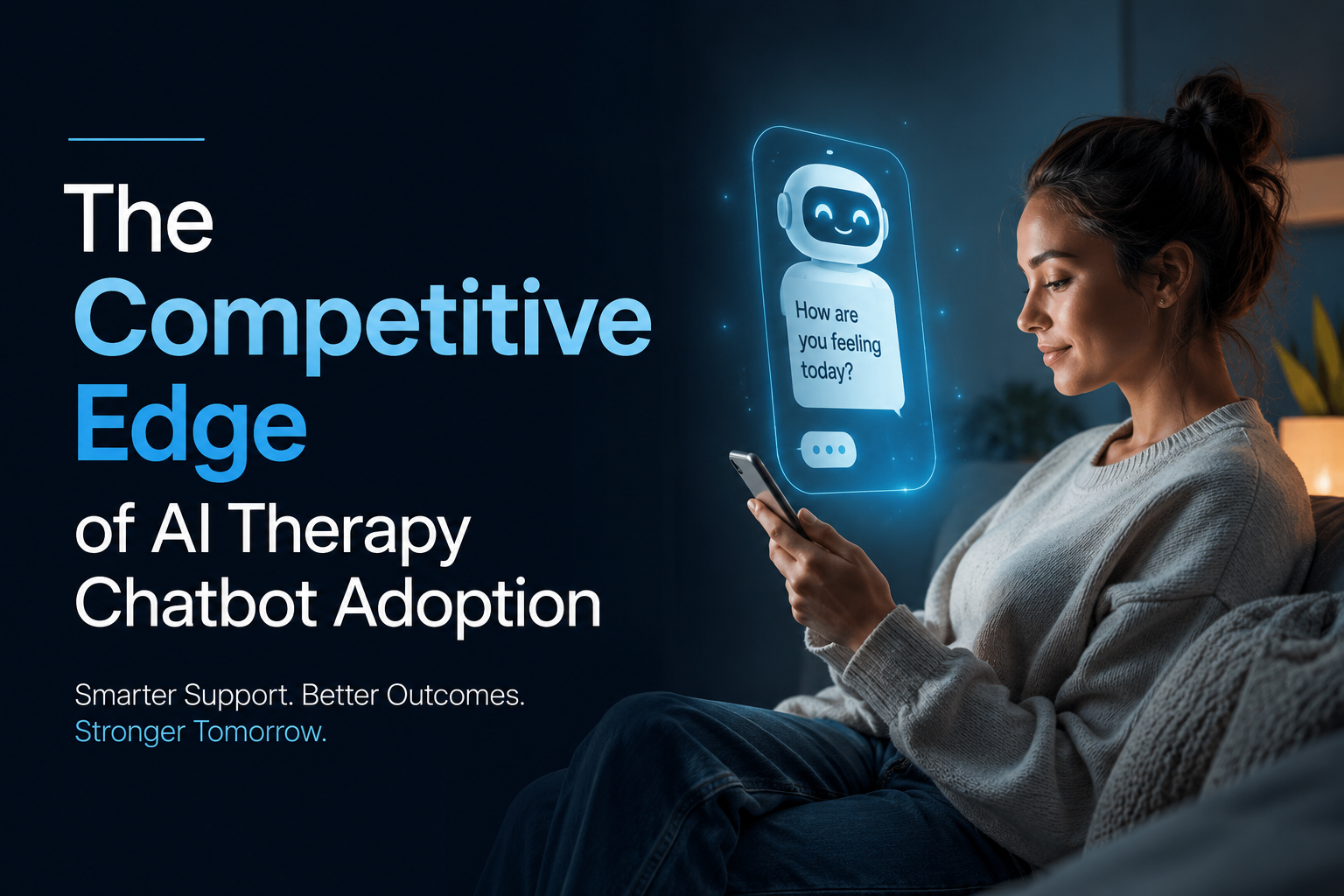 The Competitive Edge of AI Therapy Chatbot Adoption