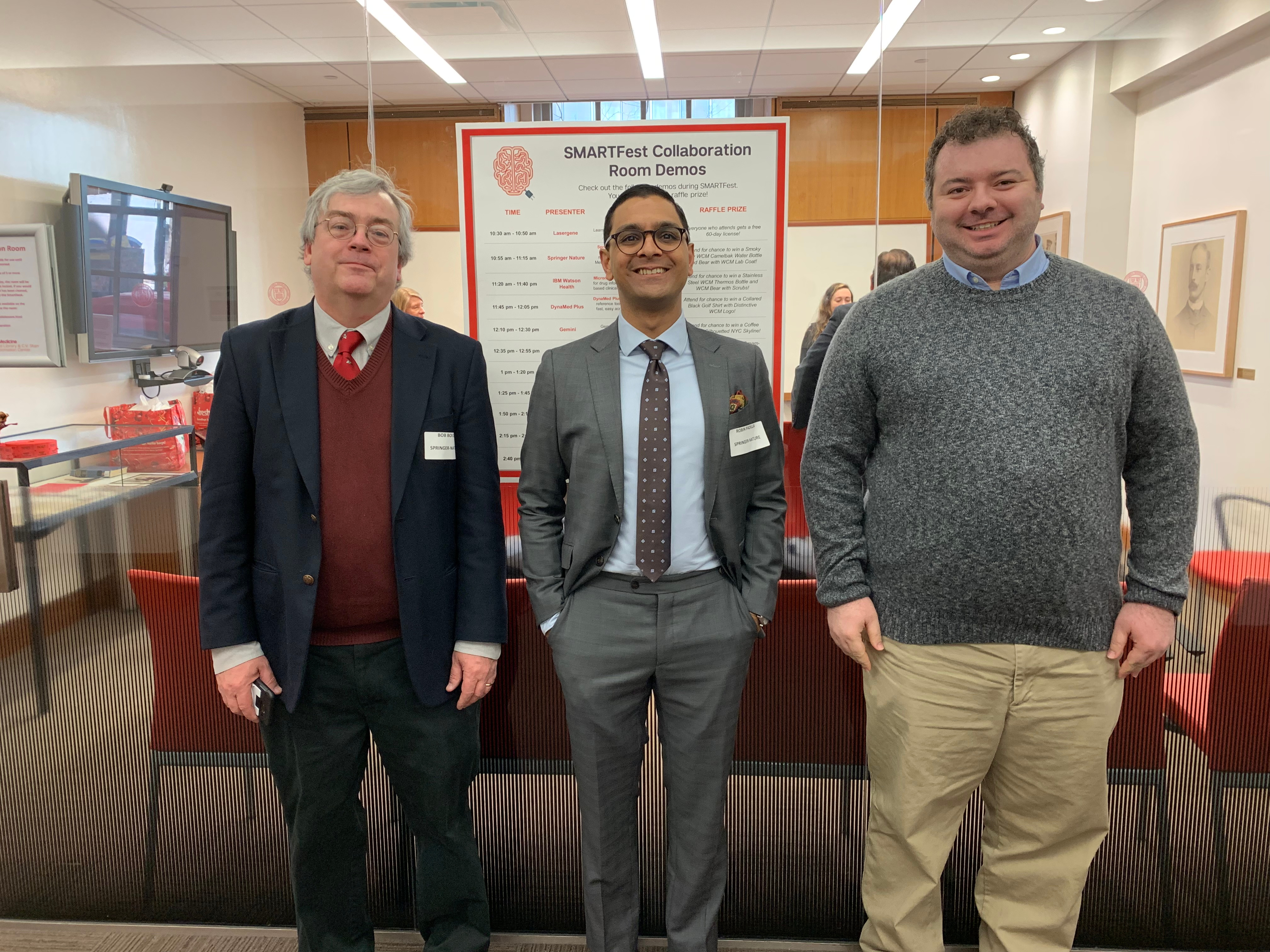 Springer Nature SMARTFest attendees Springer Nature SMARTFest attendees