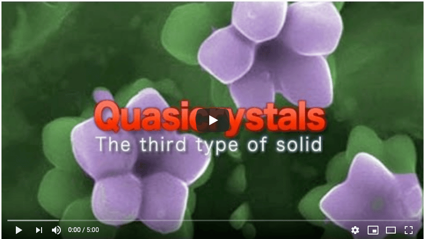 Quasicrystals: The third type of solid