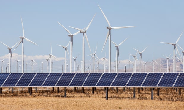 Hybrid energy farm  Souce: The Guardian