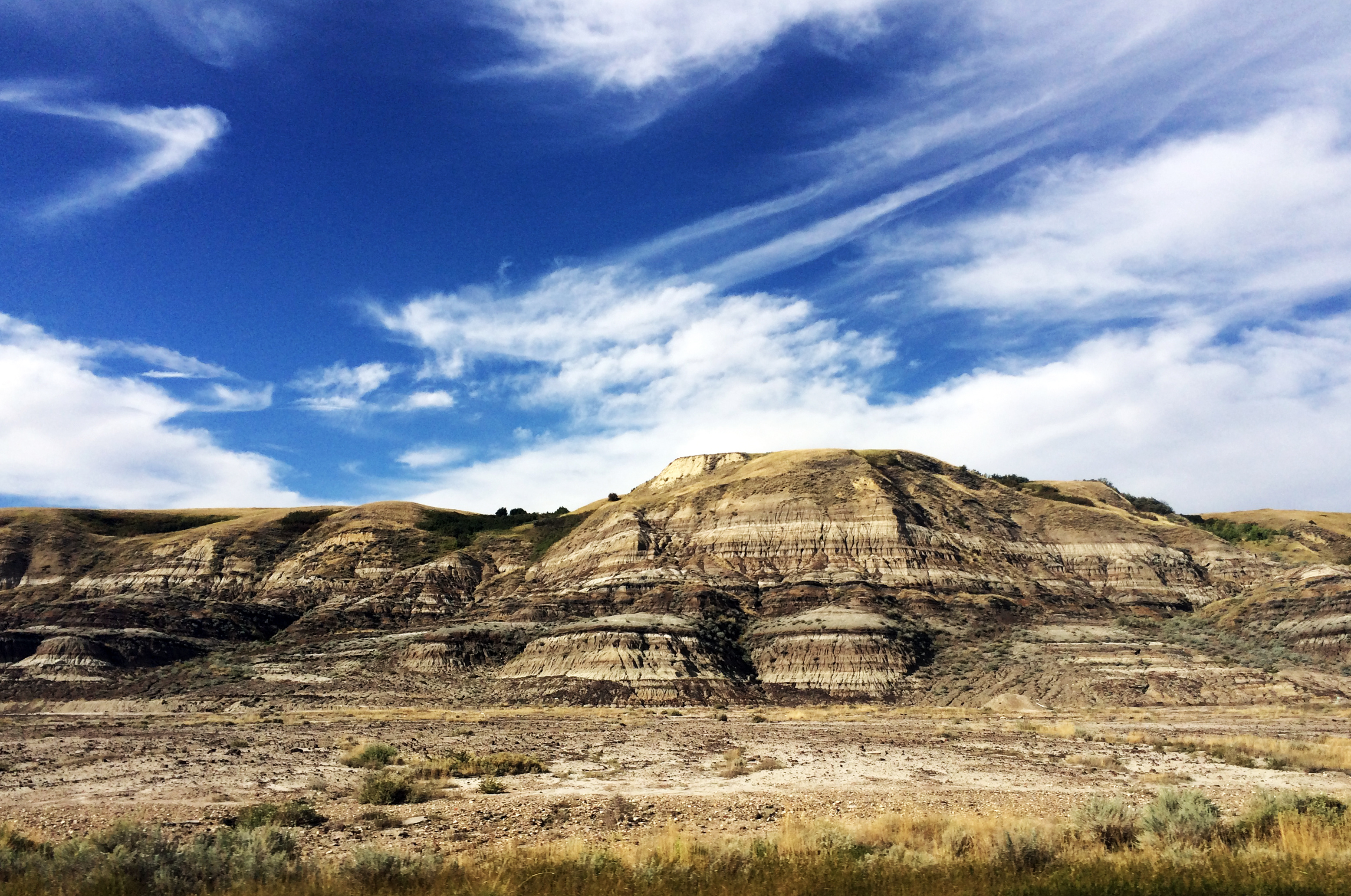 Badlands in Dinosaur Provincial Park - August 2017