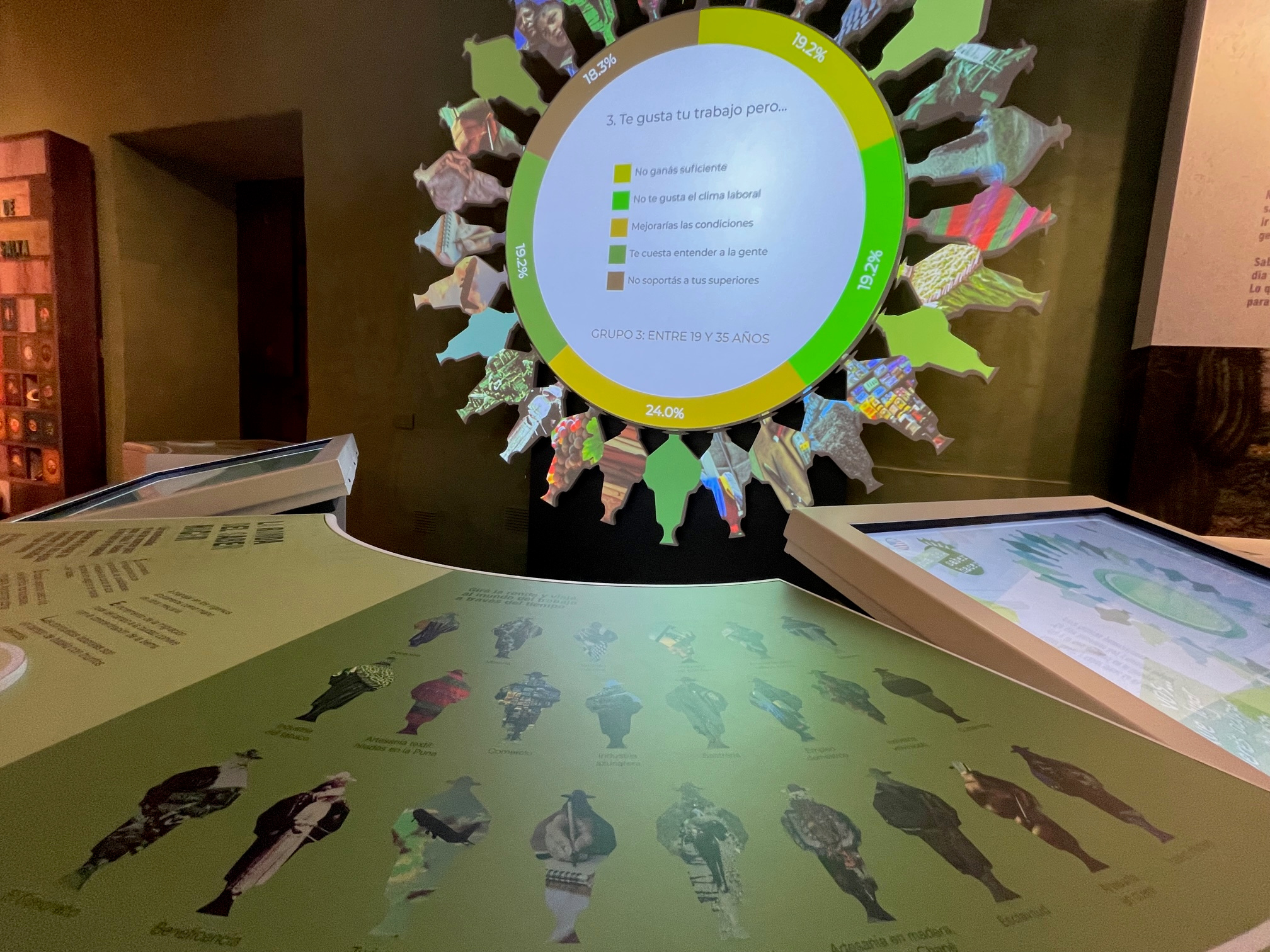 Museo con tecnologia AV