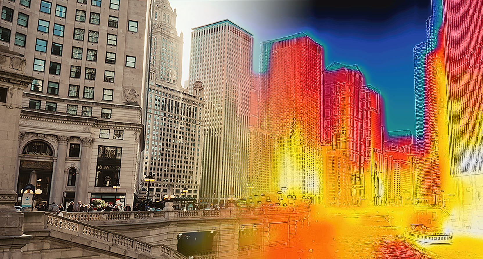 Visible and infrared Chicago