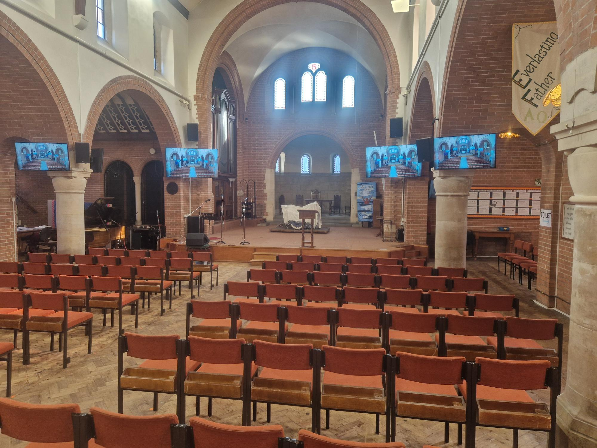 Church Audio Visual Installation Leeds