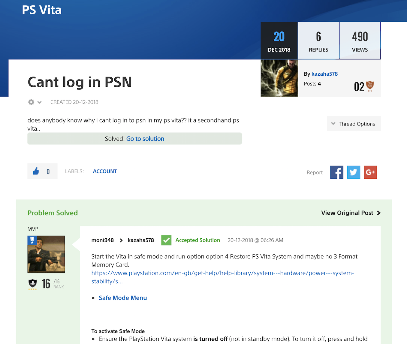 Playstation Plus community