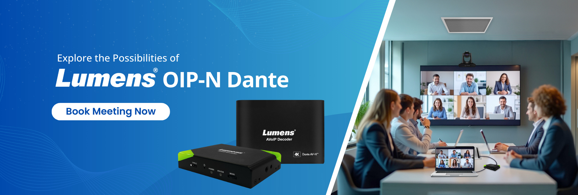 OIP Dante Demo Booking