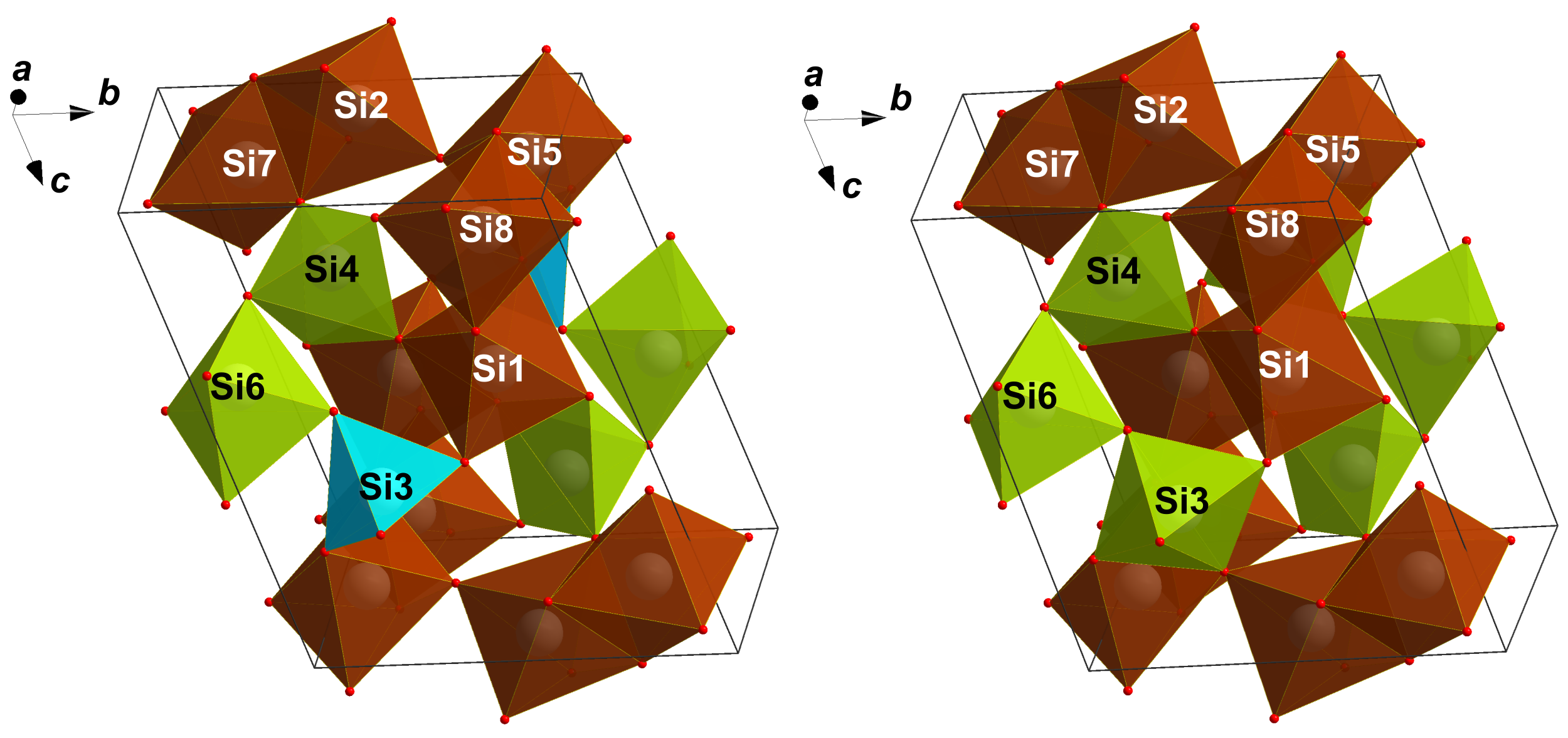 Crystal structures of coesite-IV and coesite-V
