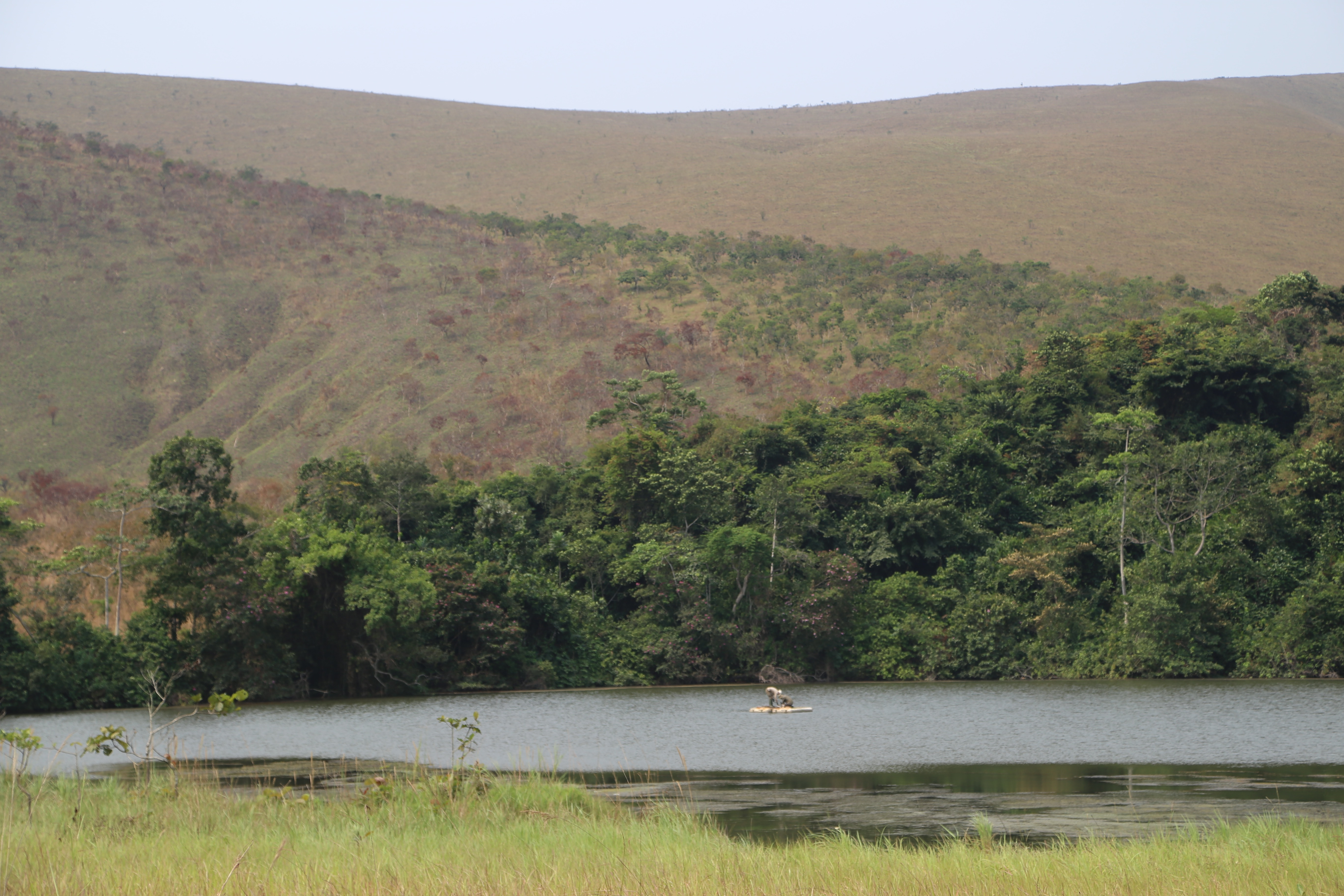 Lake and coring platform
