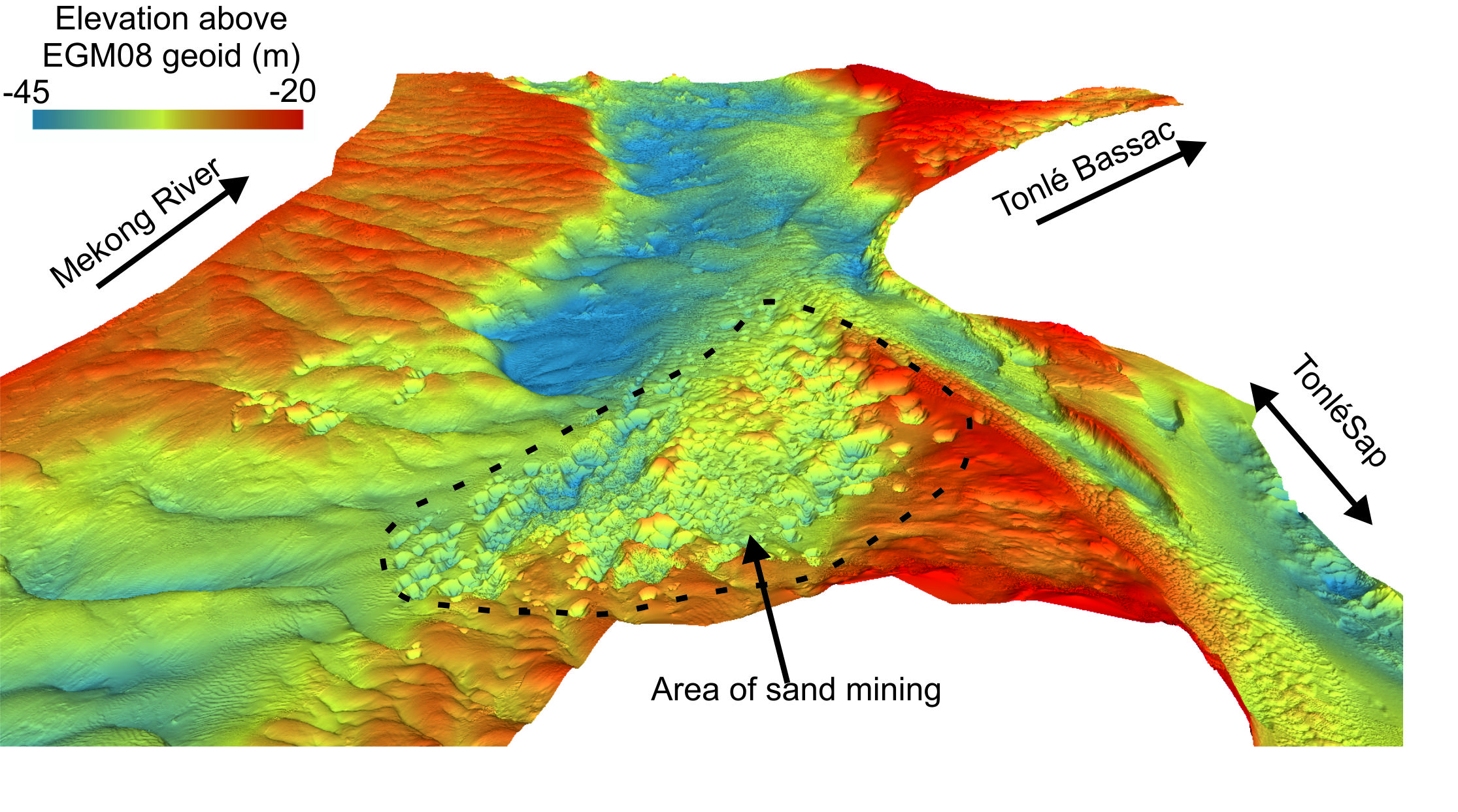 Mekong bathymetry