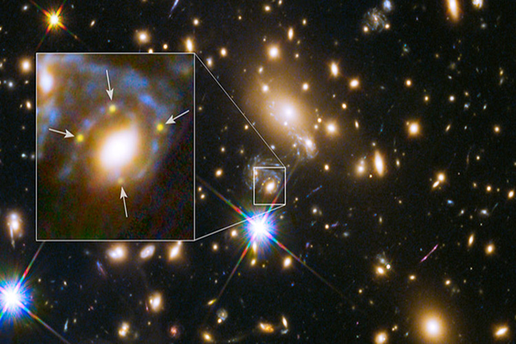 SN Refsdal behind galaxy cluster MACS J1149.