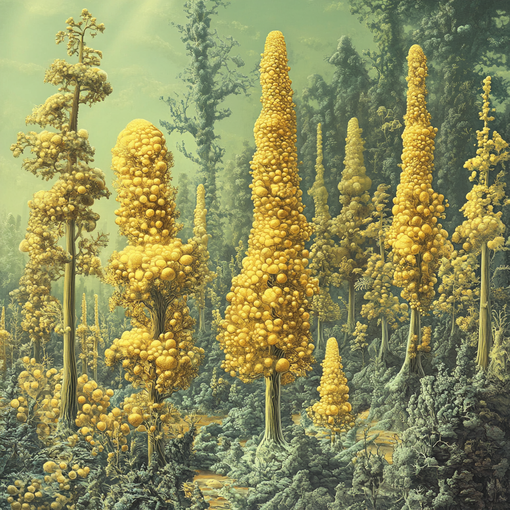 Sulfur trees