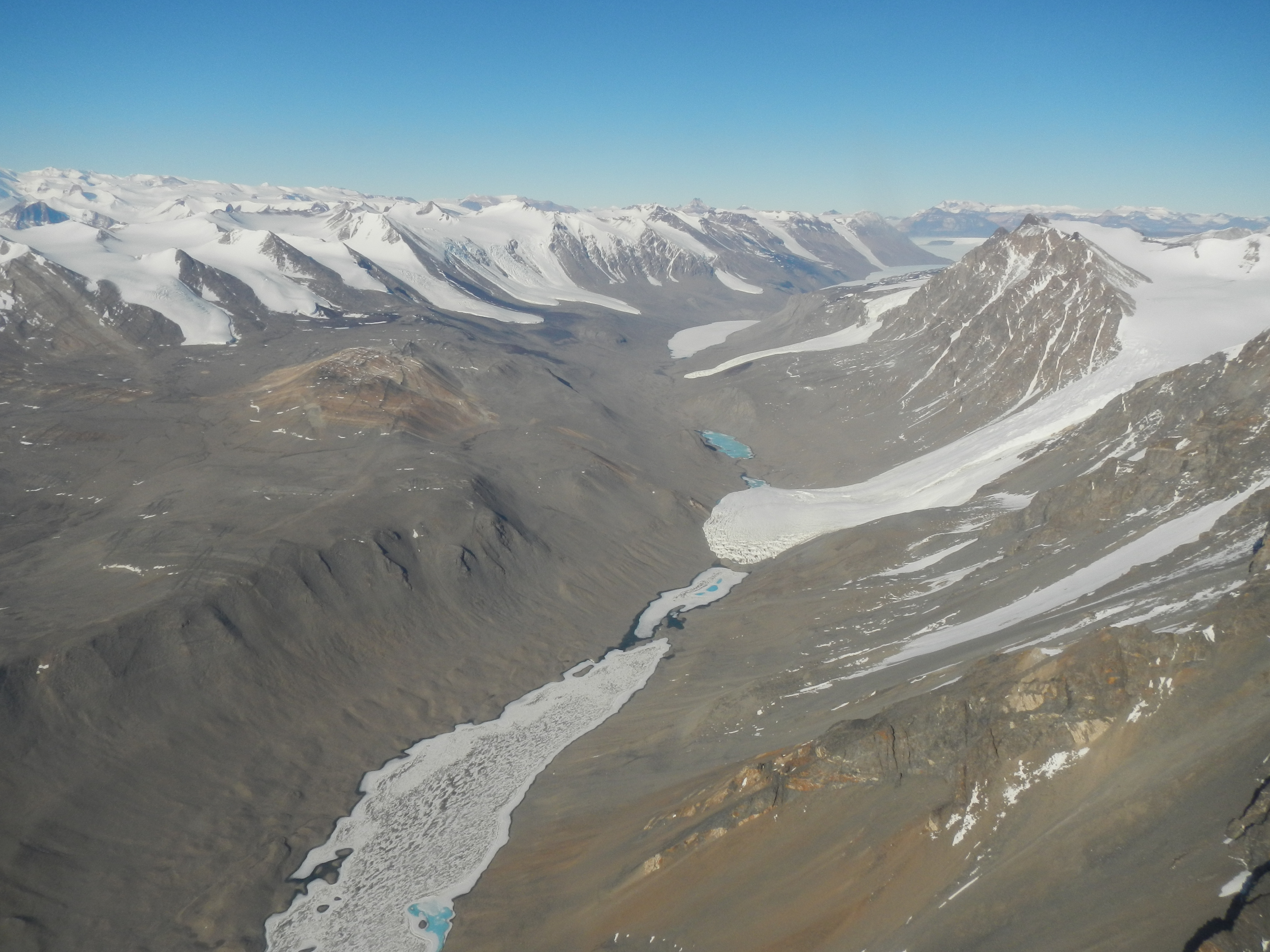 Overview of Taylor Valley, Antarctica