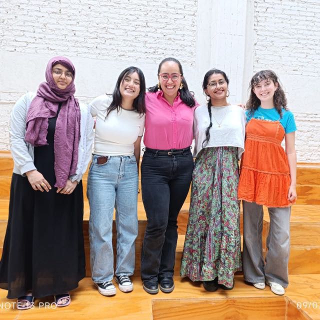 Group of five women.