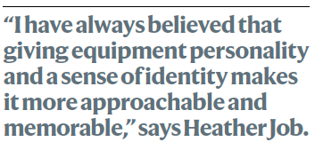 A quote from Heather Job at Pacific Northwest National Laboratory, who co-leads the Materials Innovation through Robotics and AI Laboratory (MIRAL) 