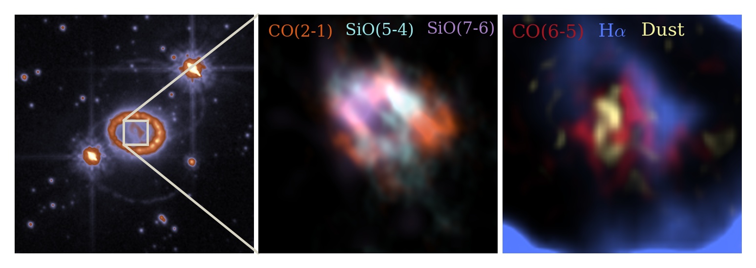 Multiple views of the dust and gas in SN 1987A