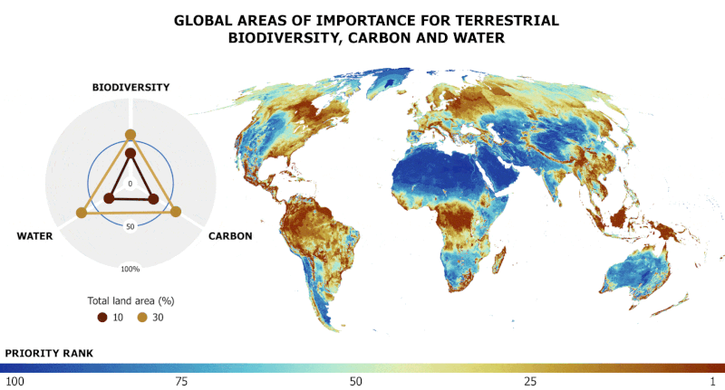 Global areas of importance for conservation