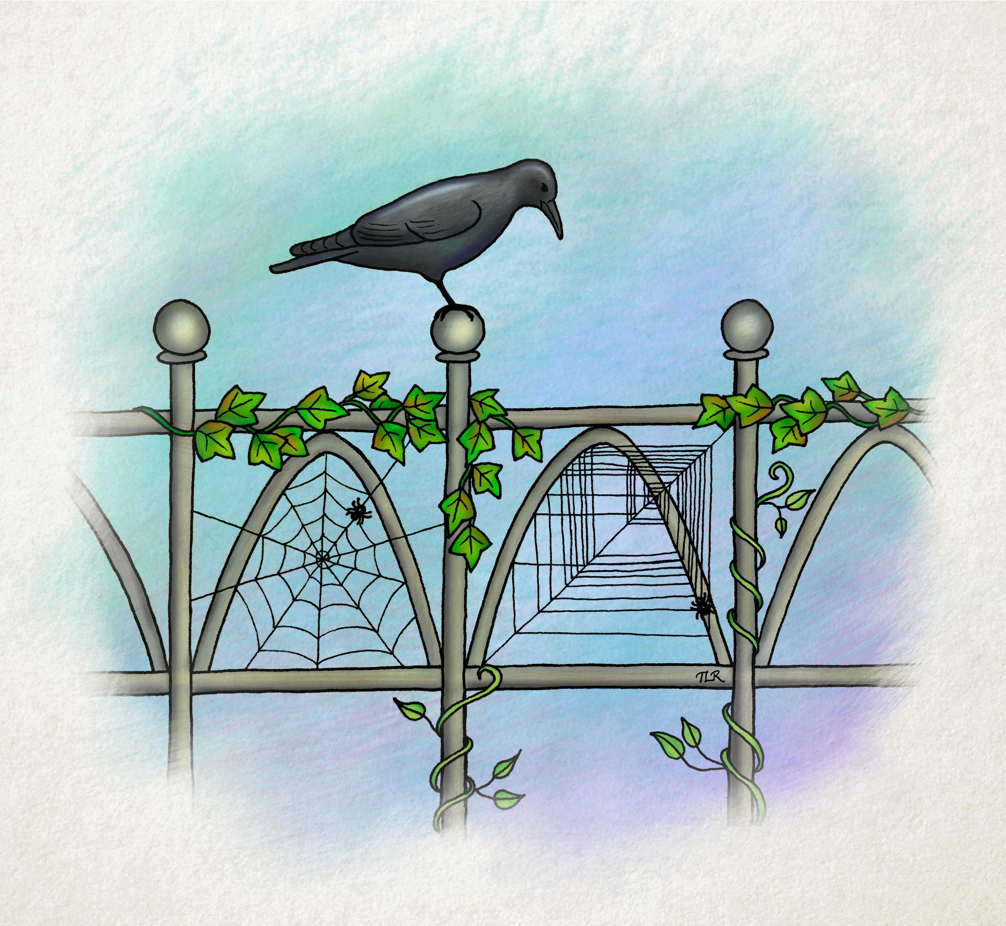  The "cobweb plot" of the chaotic logistic map.