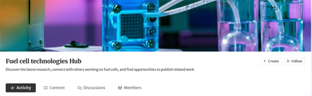 The Fuel cell technologies Hub 