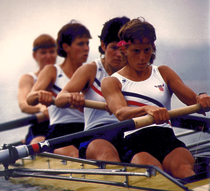 Liz Bradley at the 1988 Olympic Games