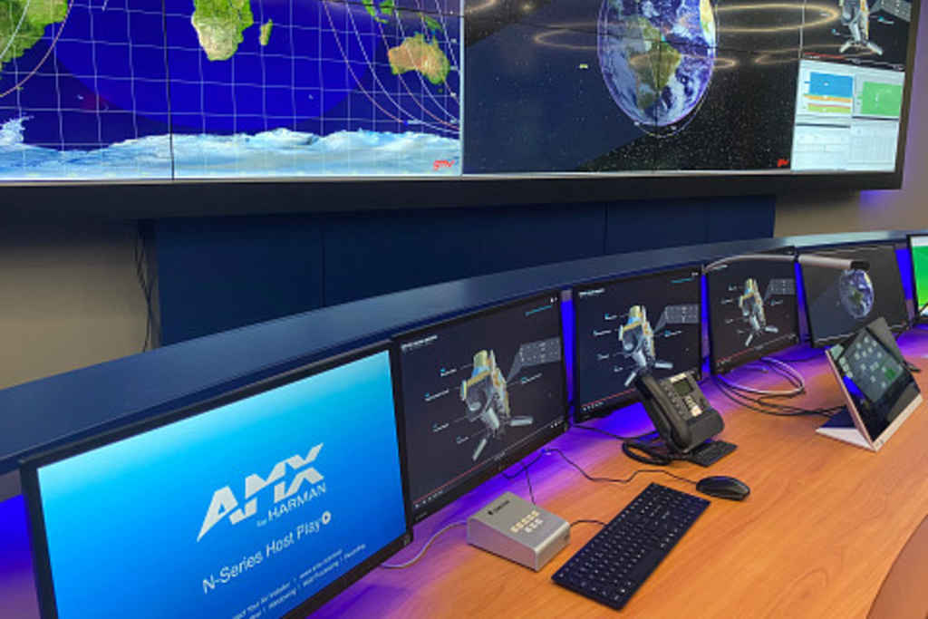 AMX powers space satellite control room