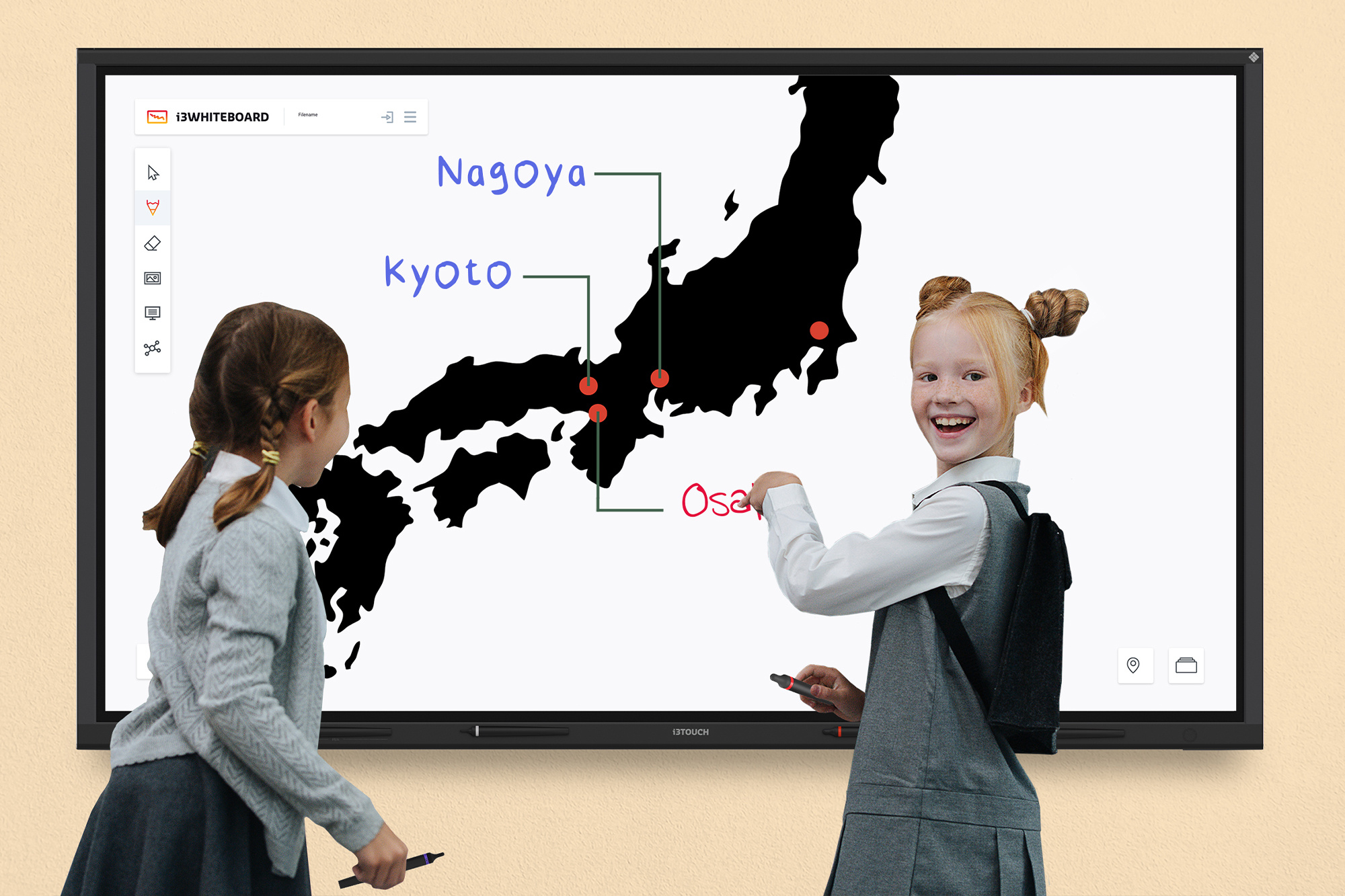 Girls active learning with i3-Technologies