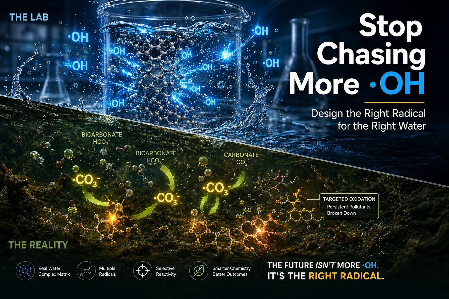Stop chasing hydroxyl radical