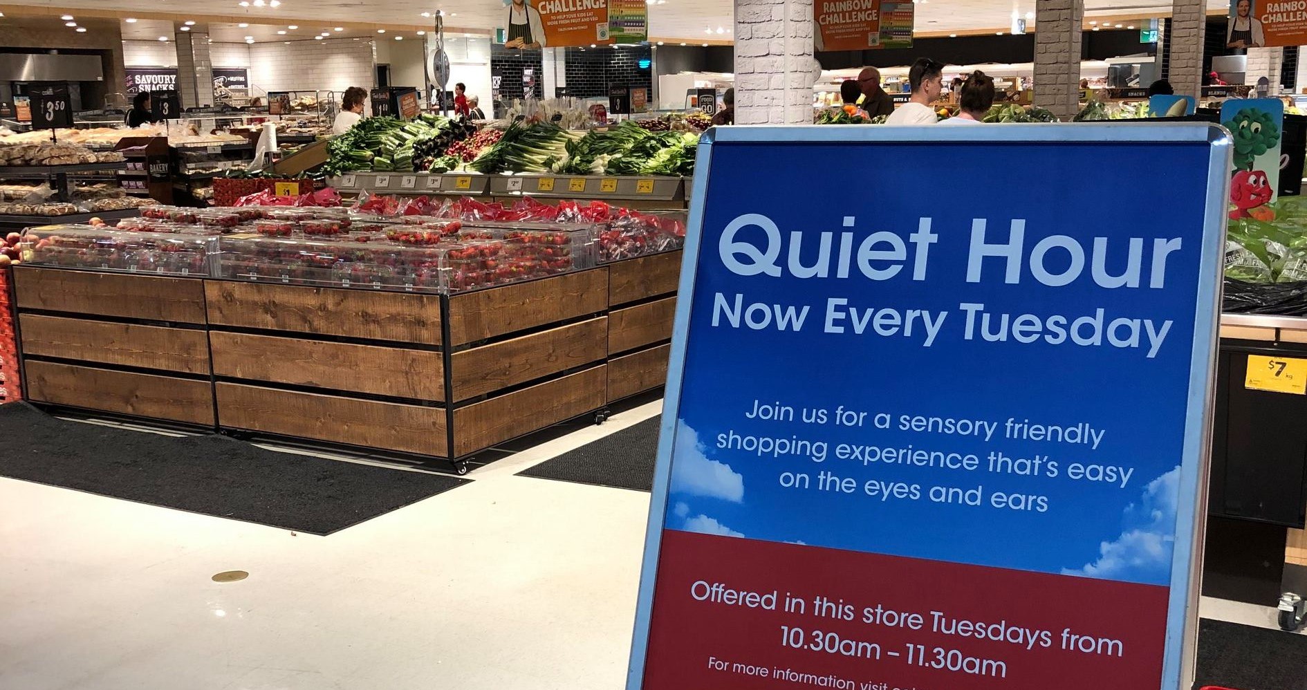 Quiet hours in Coles Supermarkets (AU)