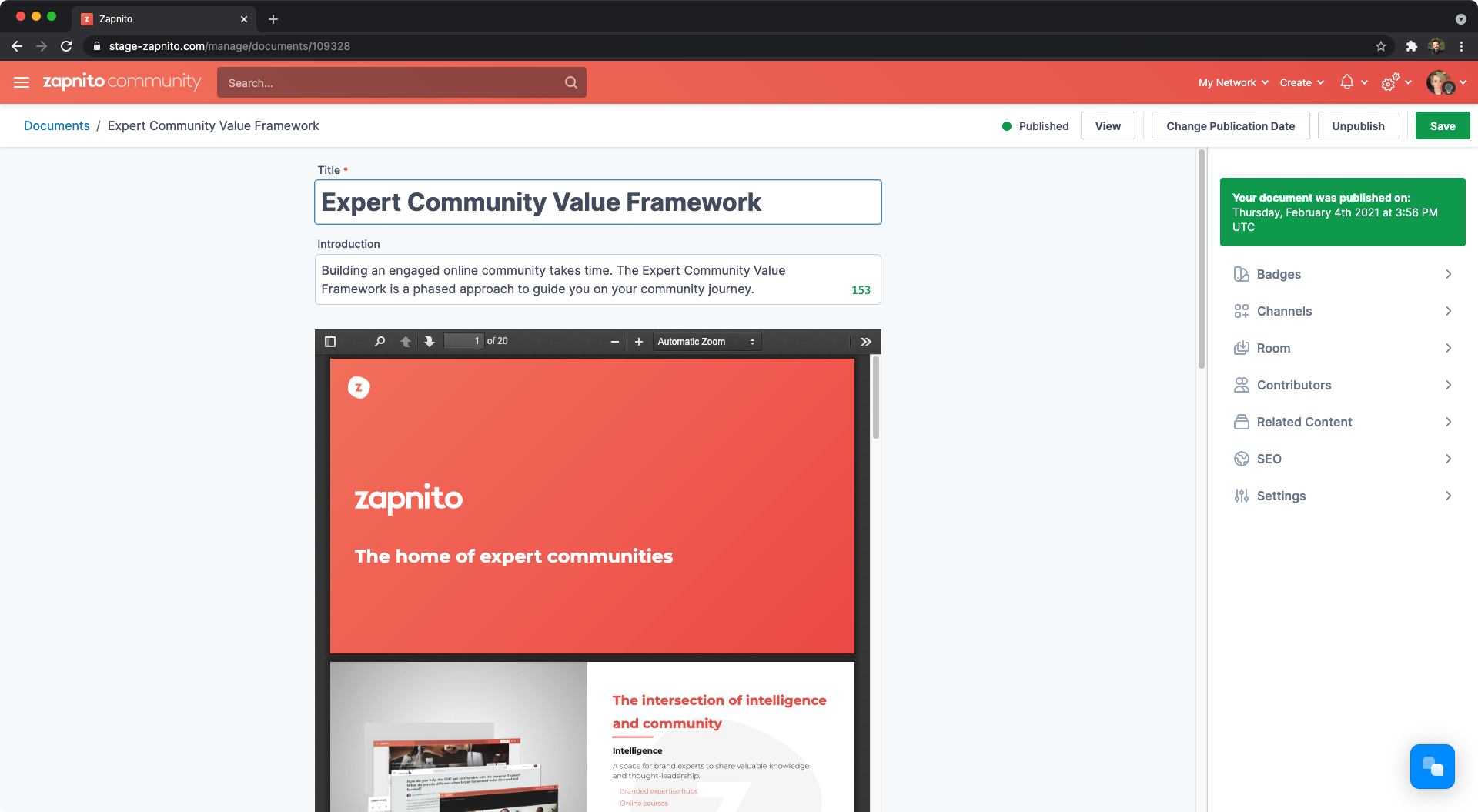 Improved color contrast