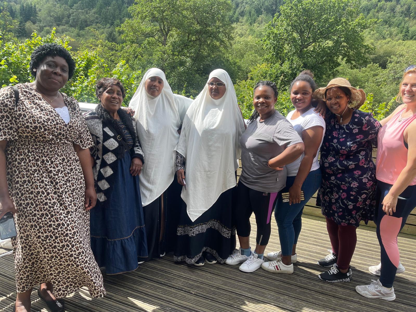 Wellbeing walk, photo courtesy of Bora Shabaa