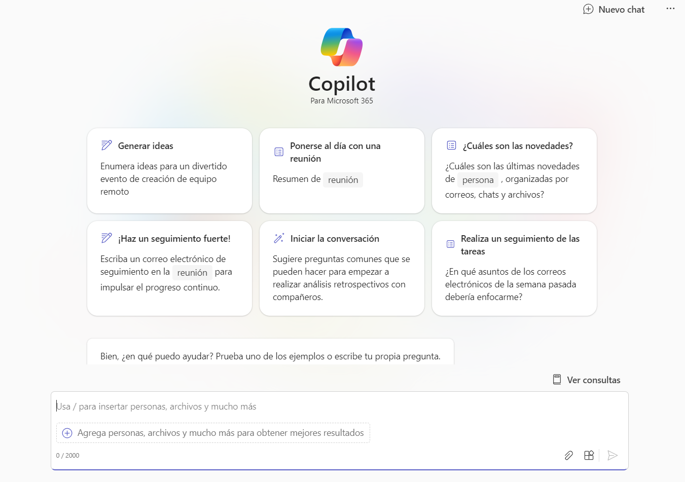 browser copilot ventana copilot en microsoft teams