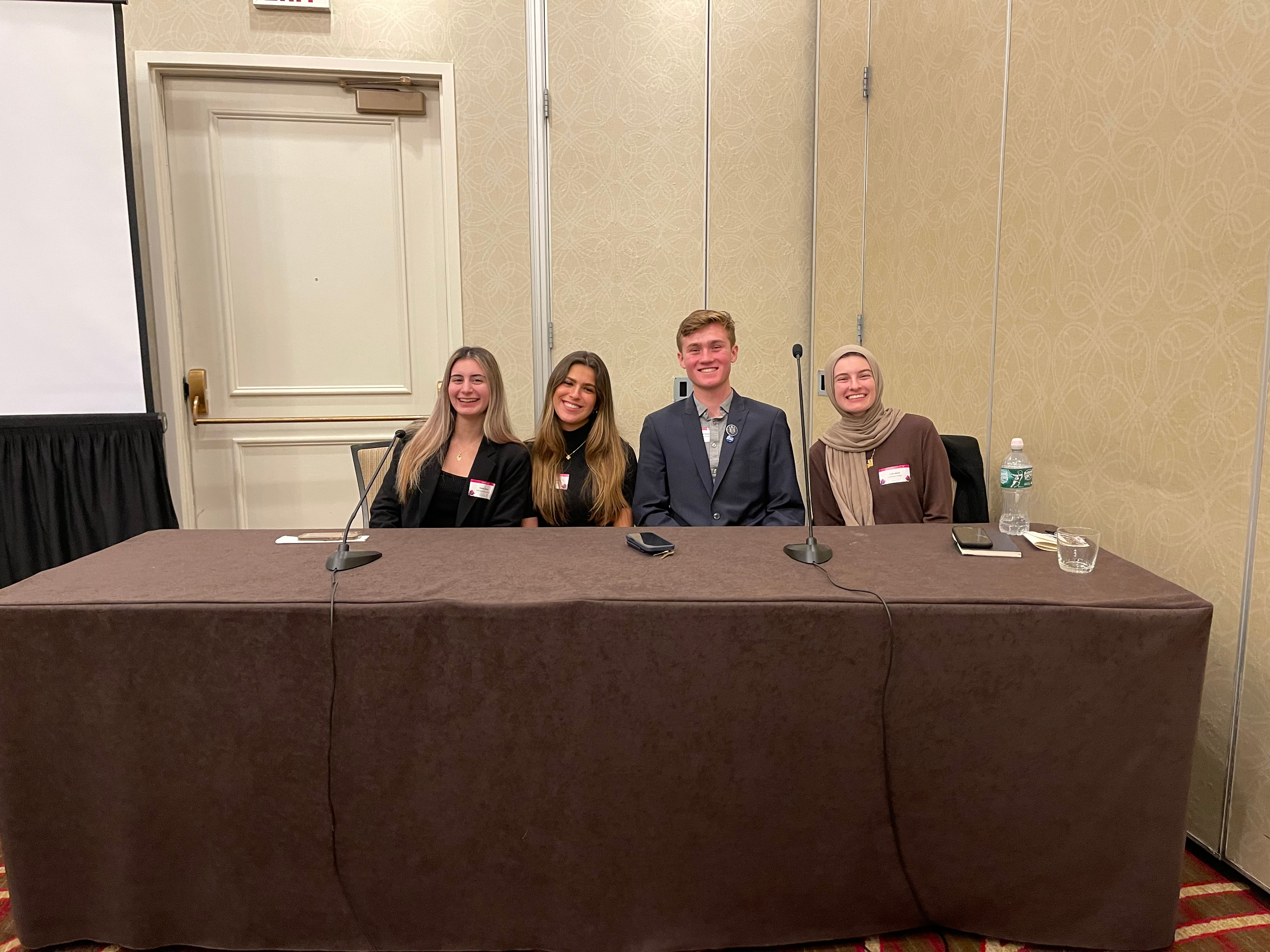 Panelists at the Laidlaw Conference, November 2025