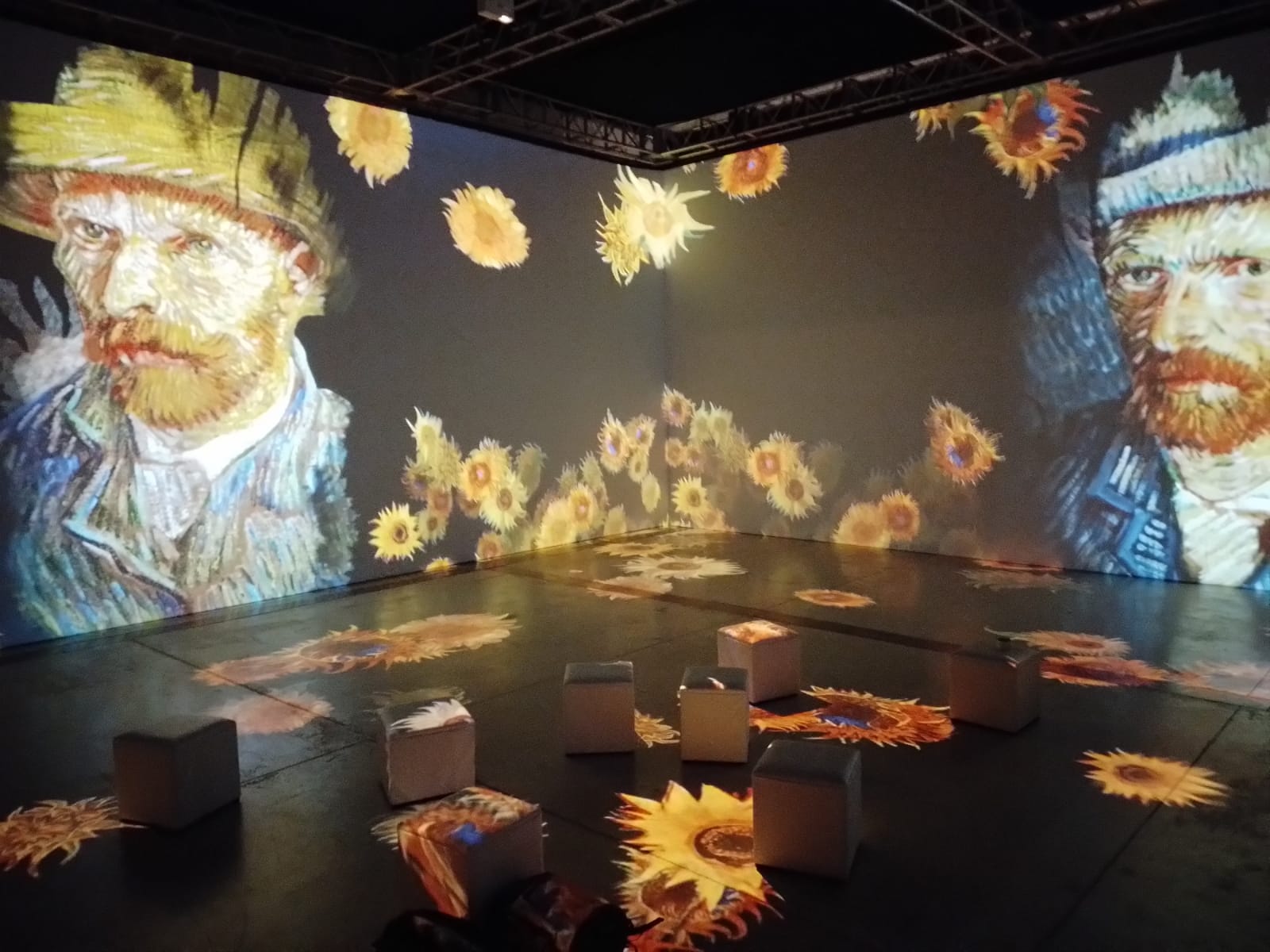 Sala inmersiva Van Gogh