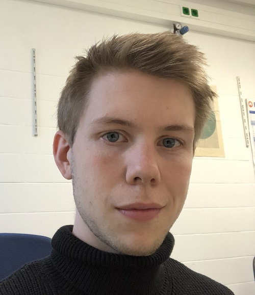 Close up photo of Patrick Penndorf facing the camera.