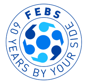 FEBS 60th Anniversary logo Logo to mark the FEBS 60th Anniversary