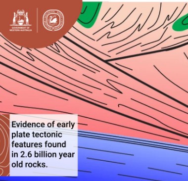 Evidence of early Plate Tectonics features found in Western Australia