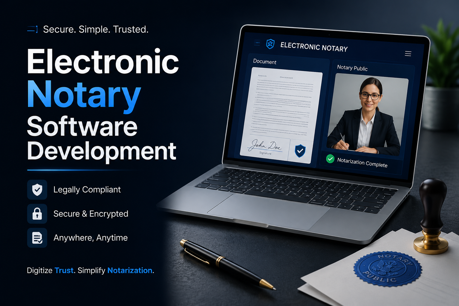 Electronic Notary Software Development