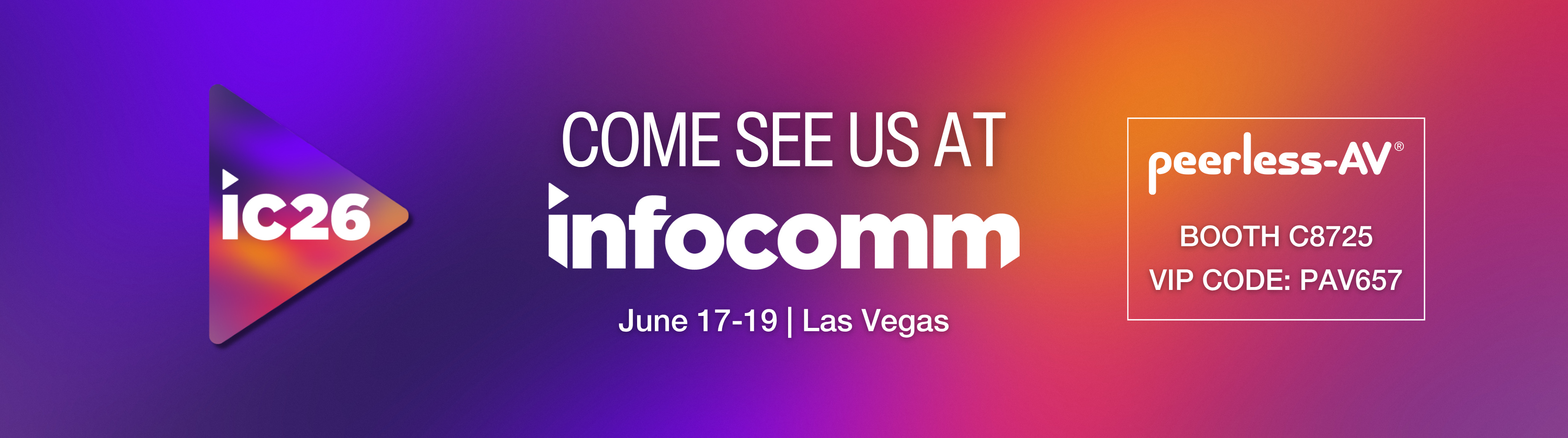 Peerless-AV at InfoComm