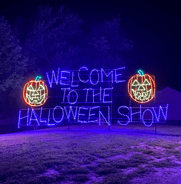Lakeland Halloween light show