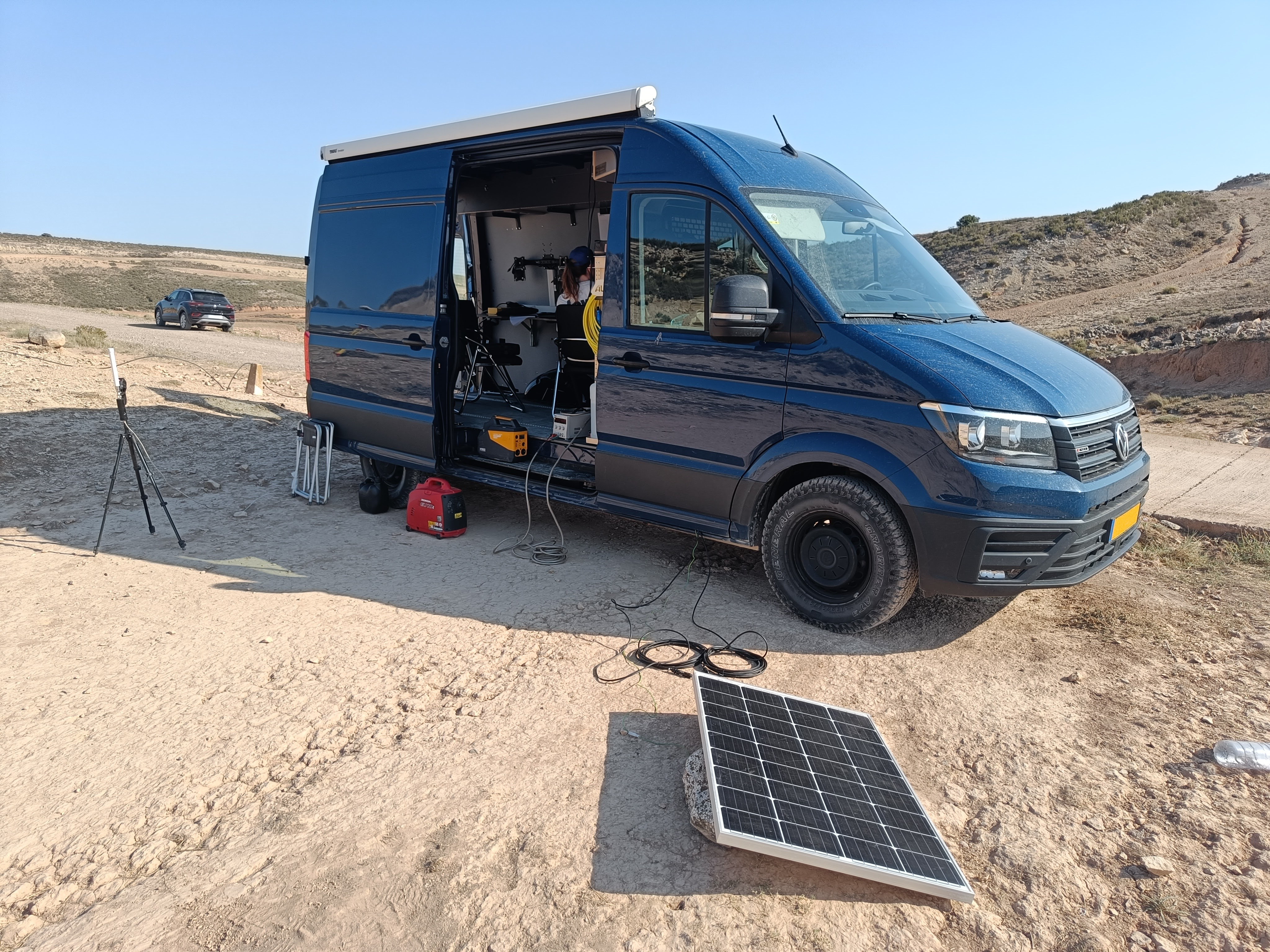 ESA's field test van CRAFTER