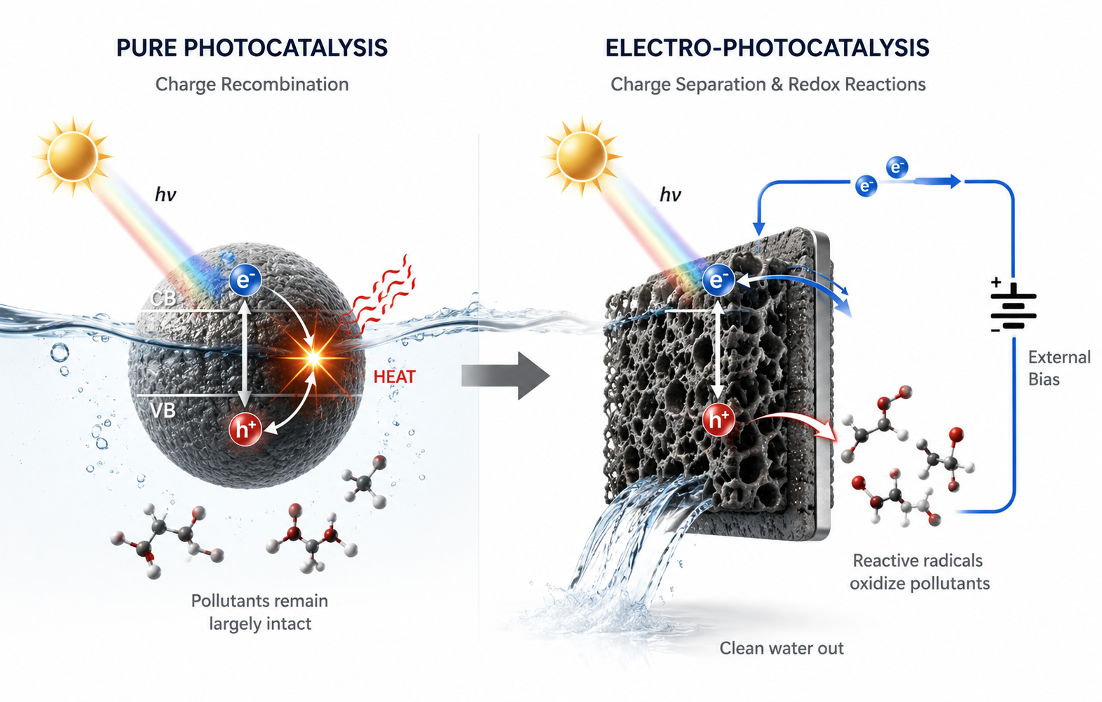 Floating photocatalyst