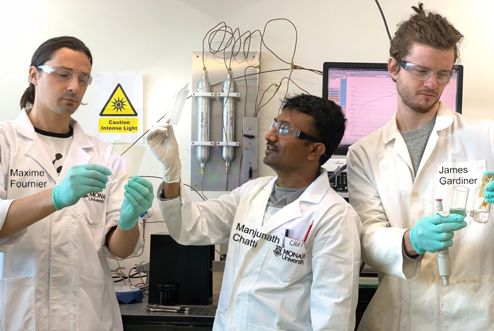 Maxime Fournier, Manjunath Chatti and James Gardiner