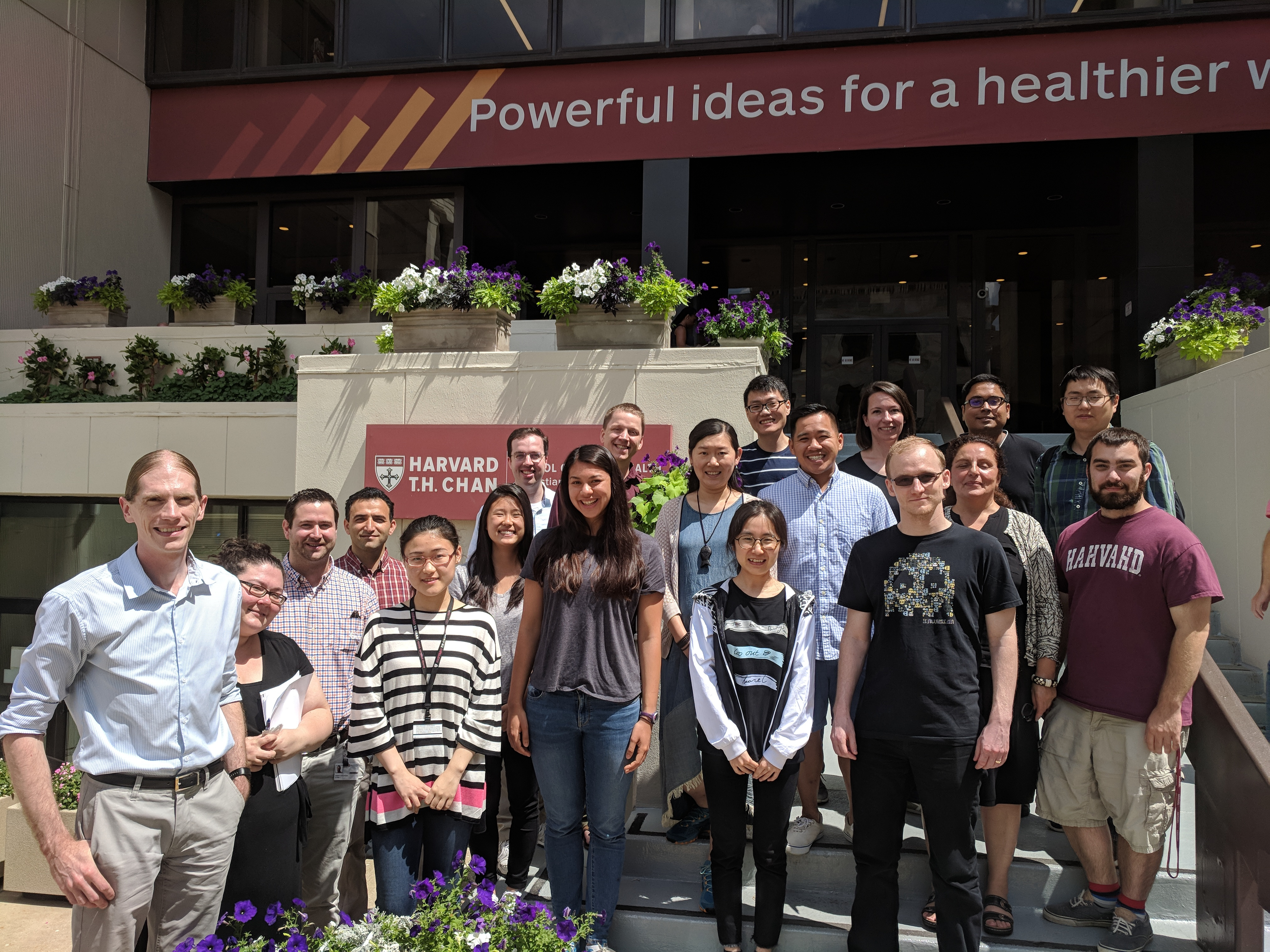                     The Huttenhower lab at the Harvard T. H. Chan School of Public Health, Summer 2018