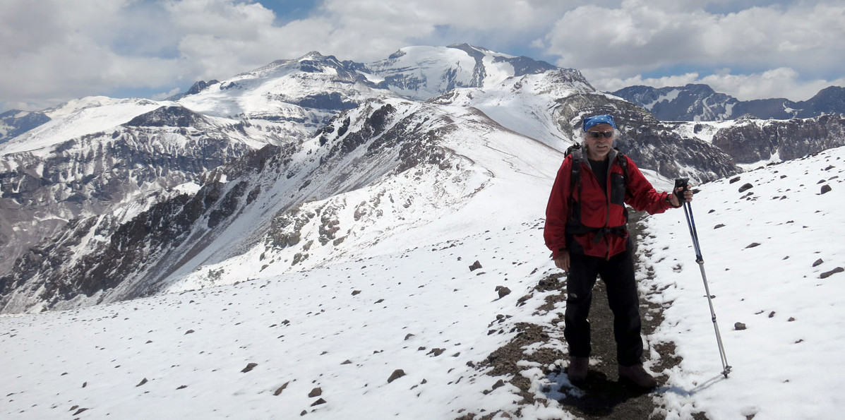  Stan Štefl in the mountains he loved. 