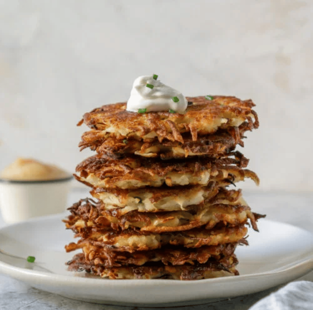 potato latkes