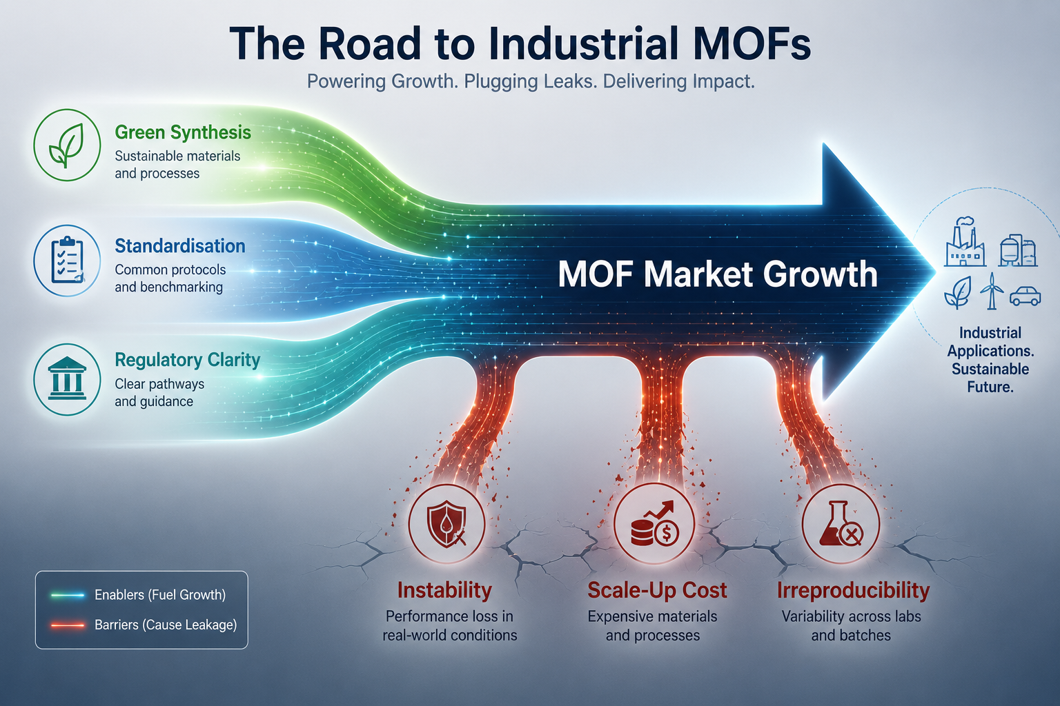 Industrial MOFs