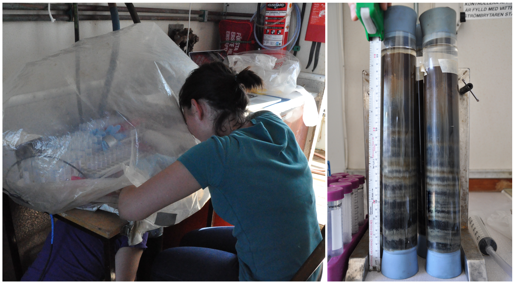 Fig. 2. Lab on board of Fyrbygarren