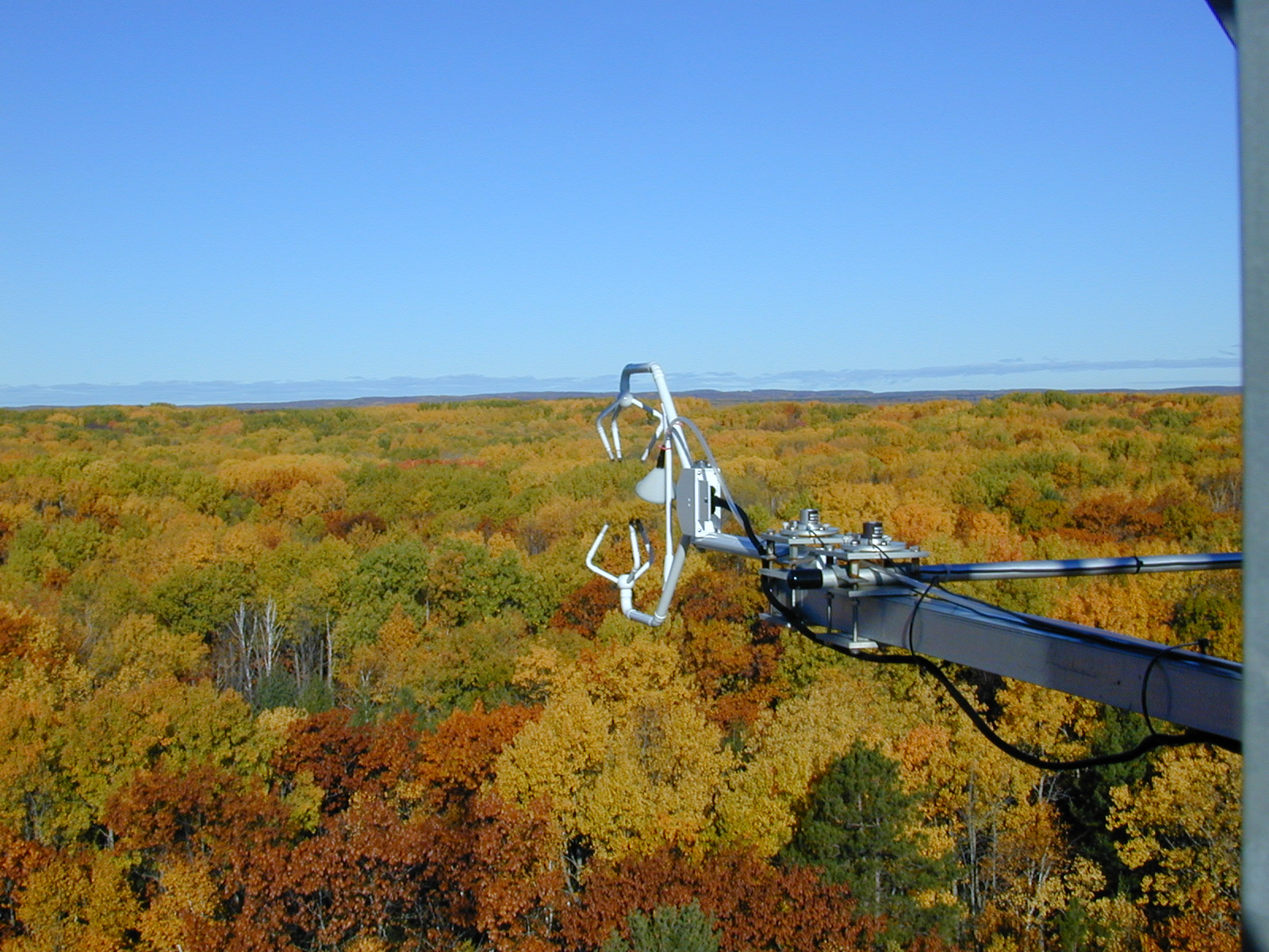 Eddy-covariance measurements above the University of Michigan Biological Station (UMBS)